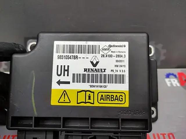 Модуль-процессор управления подушкой безопасности 985105478R RENAULT