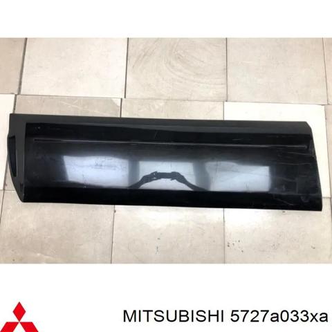 Накладка двери передней левой цвет: черный на mitsubishi pajero внедорожник (v90) (01.06 - 12.13) 3.8 (v97w) (02.06- ) 6g75 5727A033XA