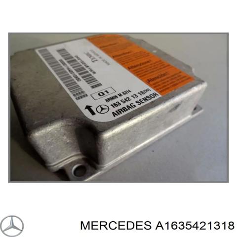 MERCEDES 1635421318 Модуль-процессор управления подушкой безопасности (ЭБУ AIRBAG) в наличии Одесса
