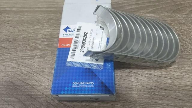 KM0100581CHN KAP Вкладыши коленвала шатунные, комплект, стандарт (STD) купить в Львов