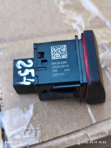 80A941509 VAG Кнопка аварийки купить в Черновцы