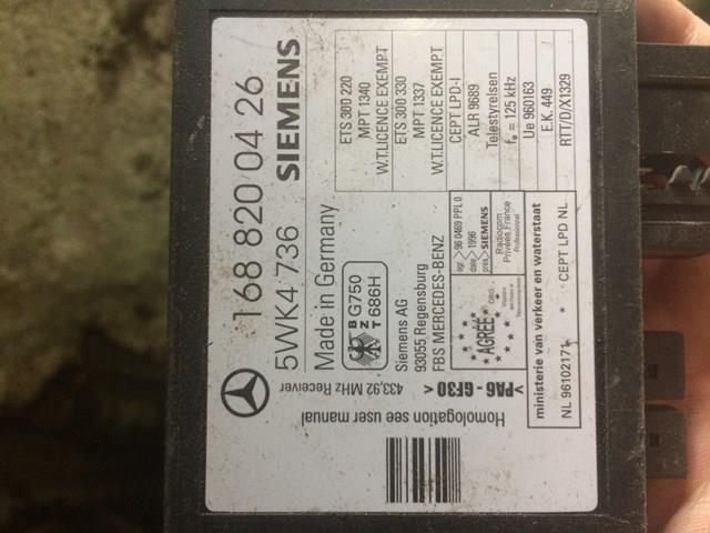 MERCEDES 1688200426 Модуль управления (ЭБУ) иммобилайзером в наличии Чернигов
