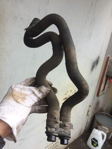 6Q0121065N VAG шланг радиатора отопителя (печки, сдвоенный)