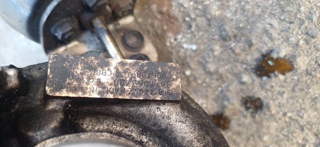 Турбокомпрессор 9677063780 FORD