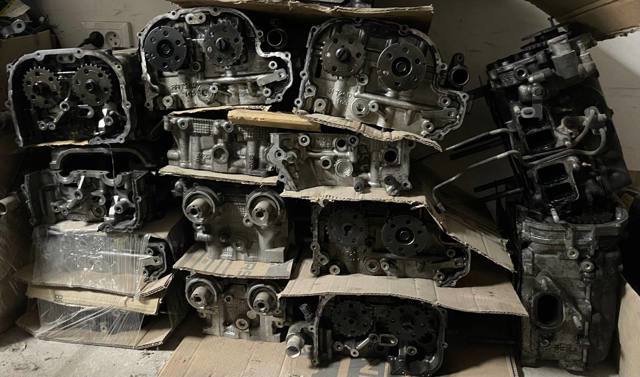 Головка блока цилиндров (ГБЦ), левая 11063AB611 SUBARU