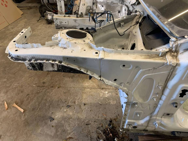 Лонжерон передний левый 41007416343 BMW