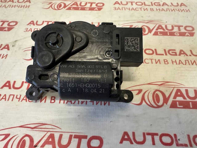 Привод заслонки печки 5WA907511B VAG