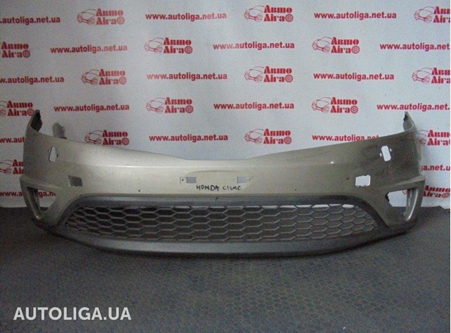 Бампер передний, верхняя часть 71101SMGE10ZJ HONDA
