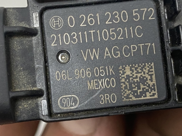 Датчик давления во впускном коллекторе Volkswagen Golf 8