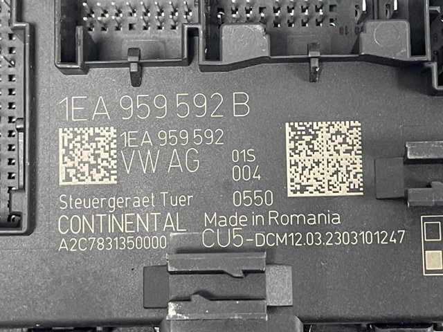 Блок комфорта передней двери 1EA959592B VAG