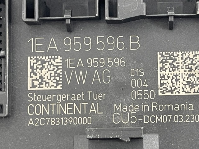 VAG 1EA959596B Блок комфорта задней двери в наличии Харьков