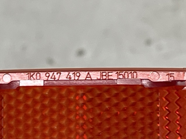 PORSCHE 1K0947419A Катафот передний левый в наличии Харьков
