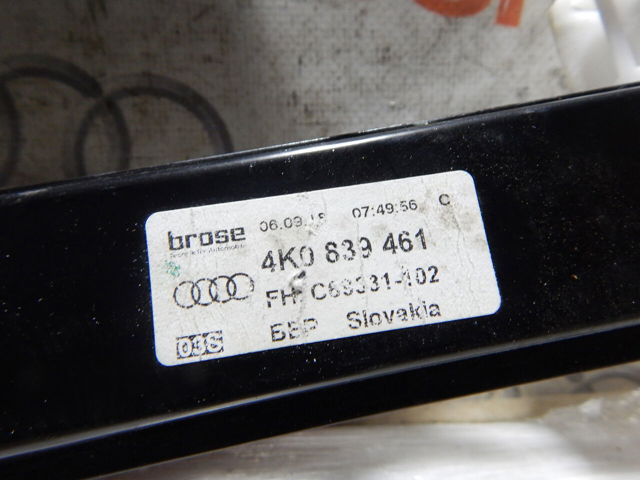 VAG 4K0839461 Механизм стеклоподъемника двери задней левой в наличии Житомир