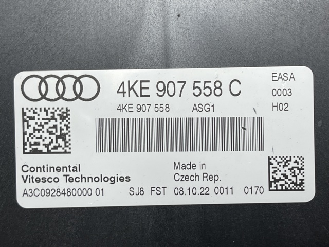 4KE907558C VAG Блок управления двигателем купить в Черновцы