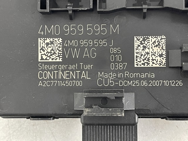 4M0959595M VAG Блок комфорта задней двери купить в Тернополь