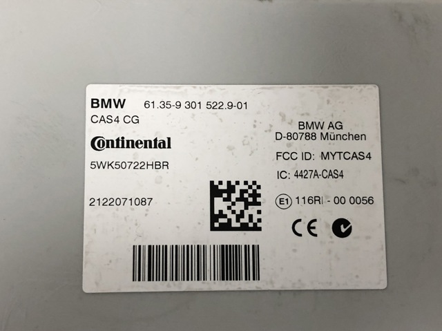 BMW 61359301522 Блок управления центральным замком в наличии Винница
