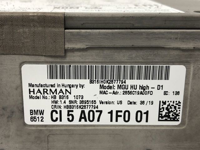 BMW 65125A071F0 в наличии Сумы