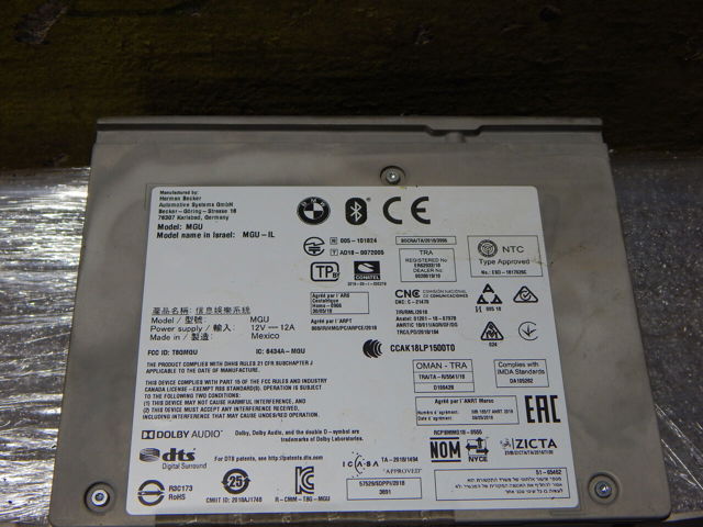 65125A2C081 BMW Магнитола (радио AM/FM) купить в Харьков