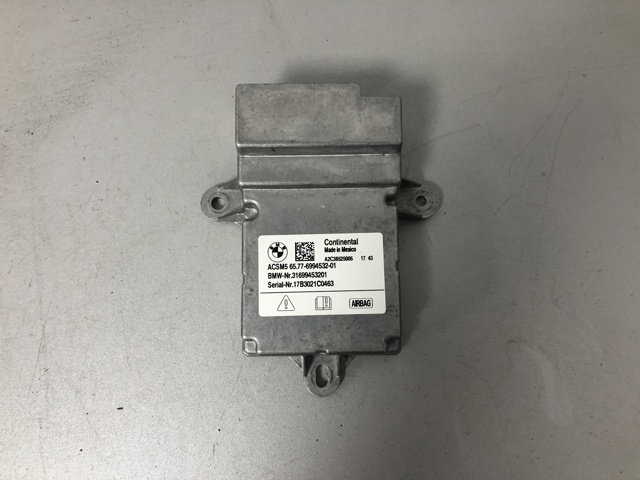 Блок управления airbag 65776994532 BMW