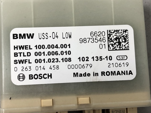 66205A44586 BMW Модуль управления (ЭБУ) парктроником купить в Тернополь
