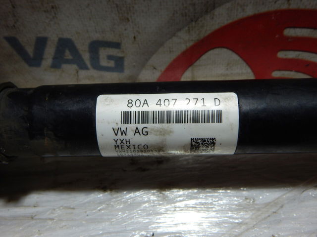 80A407271D VAG Полуось (привод) передняя купить в Кривой Рог