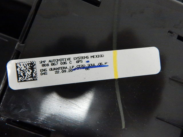 80B857035C6PS Ящик перчаточный (бардачок) купить Днепр