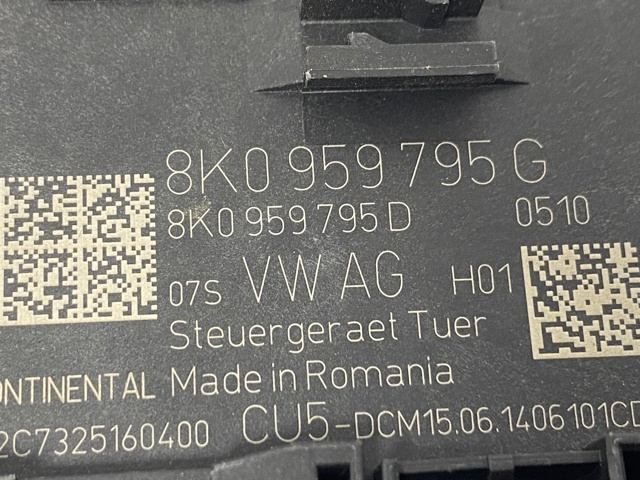 8K0959795G Блок комфорта задней двери купить Львов