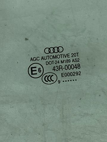 Стекло двери задней левой 8R0845205F VAG