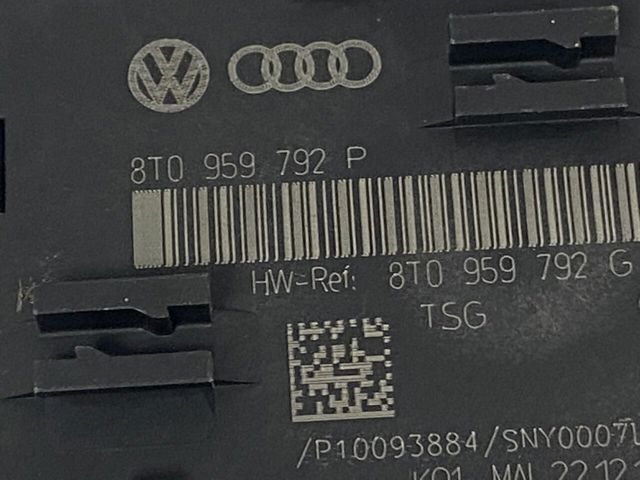 Блок комфорта передней двери 8T0959792P VAG