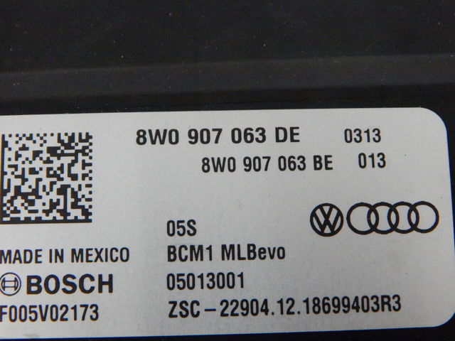 VAG 8W0907063DE в наличии Николаев