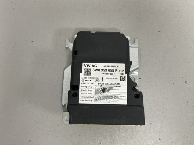 8W0959655F VAG Модуль-процессор управления подушкой безопасности (ЭБУ AIRBAG) купить в Днепр