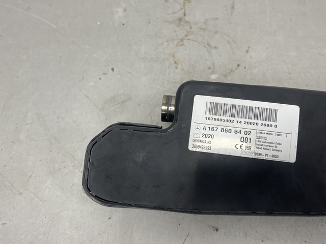 A1678605402 Подушка безопасности (AIRBAG) спинки сиденья правого купить Ирпень
