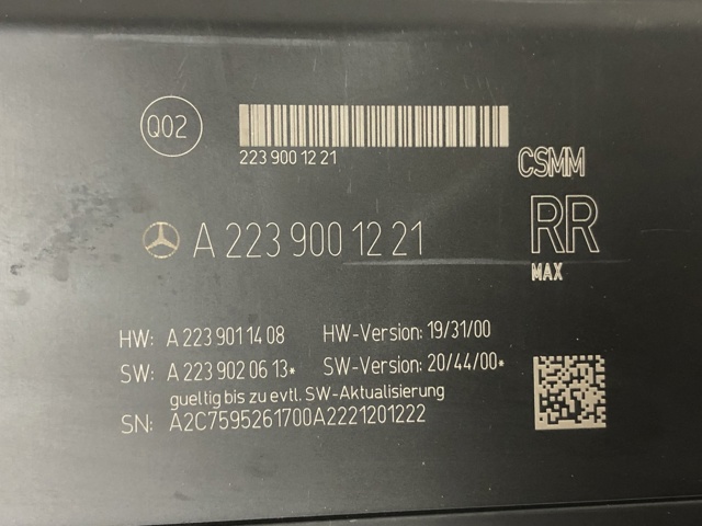 A2239001221 MERCEDES купить в Кривой Рог