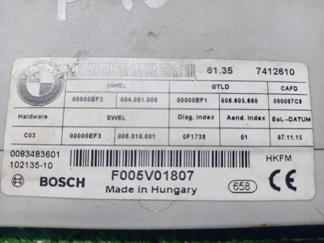 61357412610 BMW Модуль управления (ЭБУ) открытия крышки багажника (двери 3/5-й задней) купить в Сумы