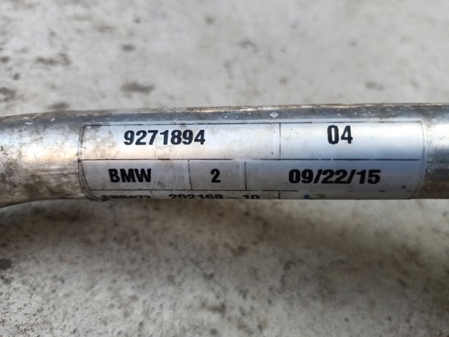 64539271894 BMW Шланг кондиционера, от испарителя к компрессору купить в Ирпень