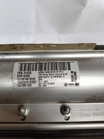 VAG 7L0880202 Подушка безопасности (AIRBAG) пассажирская в наличии Черновцы