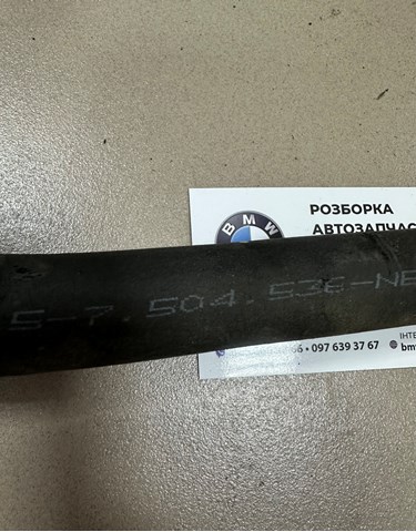 11617504536 BMW Патрубок вентиляции картерных газов купить в Сумы