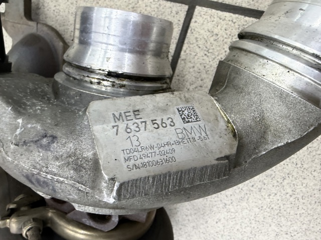BMW 11657637563 Турбина в наличии Ужгород