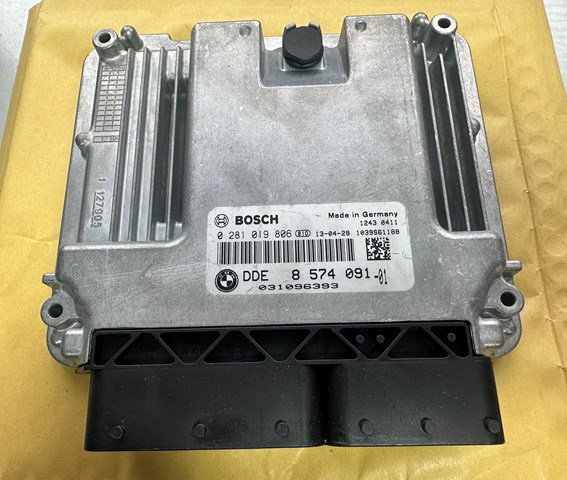 Электронный блок управления двигателем 13618574091 BMW