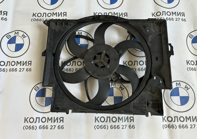 17427801647 BMW Диффузор вентилятора в сборе с мотором и крыльчаткой купить в Хмельницкий