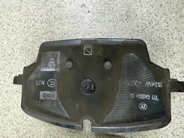 BMW 34108837161 Передние тормозные колодки в наличии Днепр