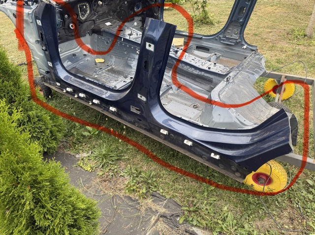41007493267 BMW Крыло заднее левое купить в Ровно