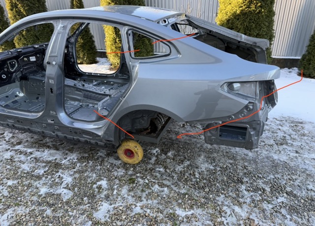 Крыло заднее левое 41009626147 BMW