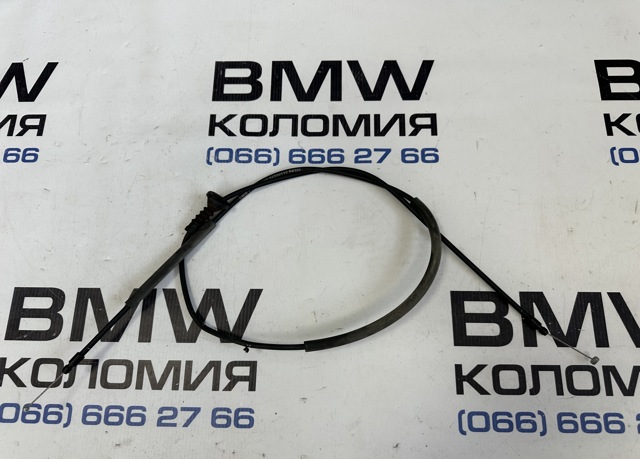Трос открывания капота, задний 51237419389 BMW