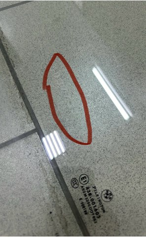 51338223839 BMW Стекло двери передней левой купить в Николаев