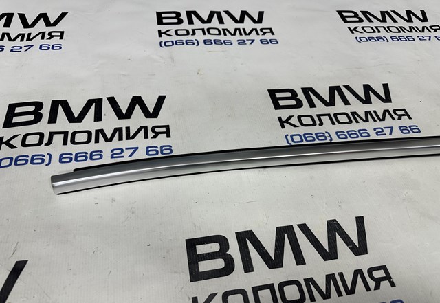 BMW 51357410037 Молдинг опускного стекла двери задней левой в наличии Ирпень