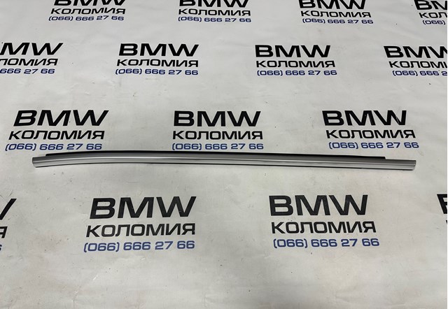 Молдинг опускного стекла двери задней, левой 51357410037 BMW