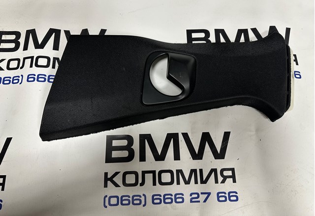 Обшивка стойки кузова внутренняя, средняя левая 51438072813 BMW