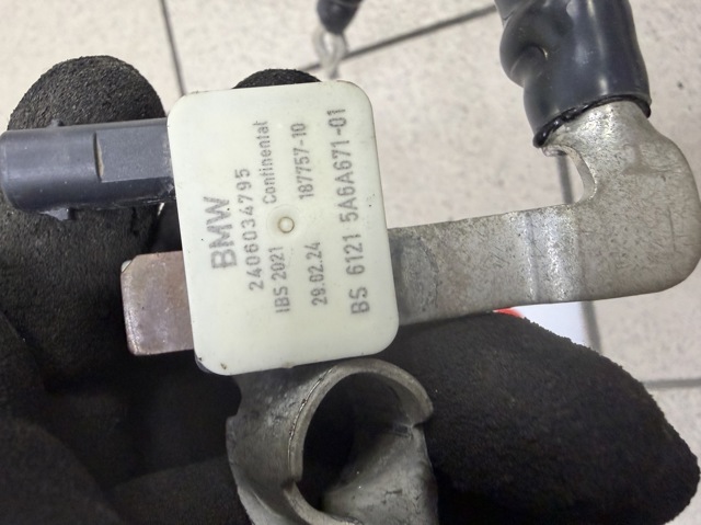 61215A6A671 BMW Кабель массы аккумулятора (АКБ) купить в Днепр
