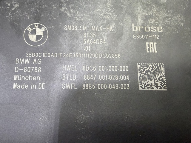 BMW 61355A64DB4 в наличии Черкассы
